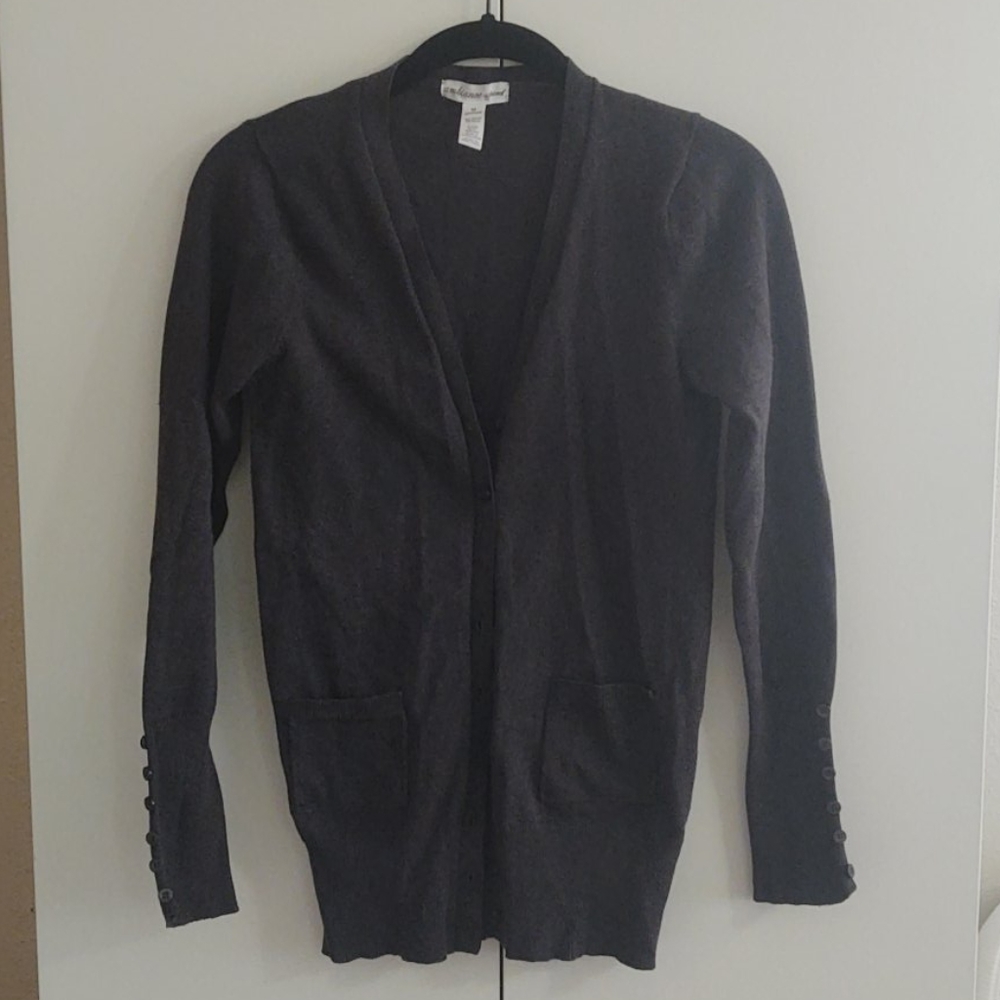 Professional Gray Cardigan